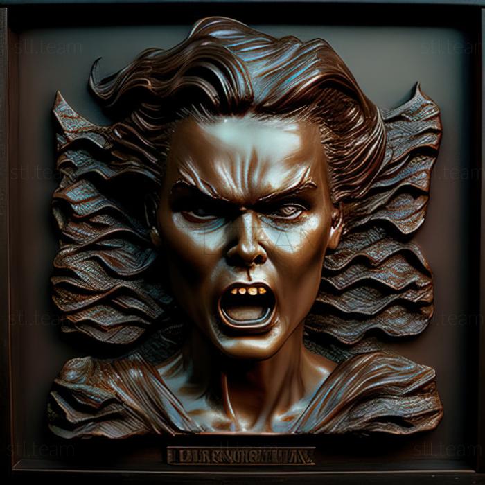 3D model Regan McNeil The ExorcistLinda Blairgolos Demona Merce (STL)